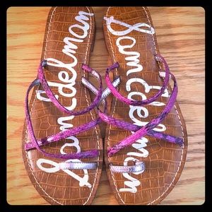 List4/19🌺Sam Edelman Pink Strap Sandals